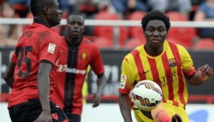 沙巴体育官网-前巴萨青训球员东古谈生涯,称在西班牙遭反加泰歧视|巴塞罗那|喀麦隆|反加泰主义|塔拉戈纳|西乙_新浪体育_新浪新闻